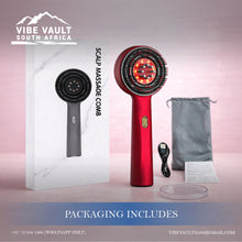 Load image into Gallery viewer, Electric Vibration Massage Comb Portable Hair Follicle Comb