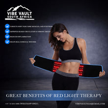 Load image into Gallery viewer, Red Light Waist Massager Belt
