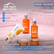 Load image into Gallery viewer, Dr. Rashel Vitamin C &amp; Hyaluronic 5 Pieces Facial Box Kit
