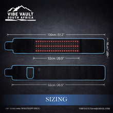 Load image into Gallery viewer, Red Light Waist Massager Belt
