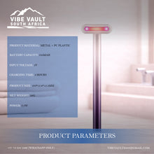 Load image into Gallery viewer, 4 in 1 Facial Wand EMS Microcurrent Vibration Warm Red Light Face Lifting Machine Skin Tightening Device - Purple
