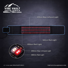 Load image into Gallery viewer, Red Light Waist Massager Belt
