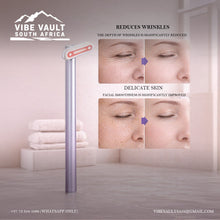 Load image into Gallery viewer, 4 in 1 Facial Wand EMS Microcurrent Vibration Warm Red Light Face Lifting Machine Skin Tightening Device - Purple
